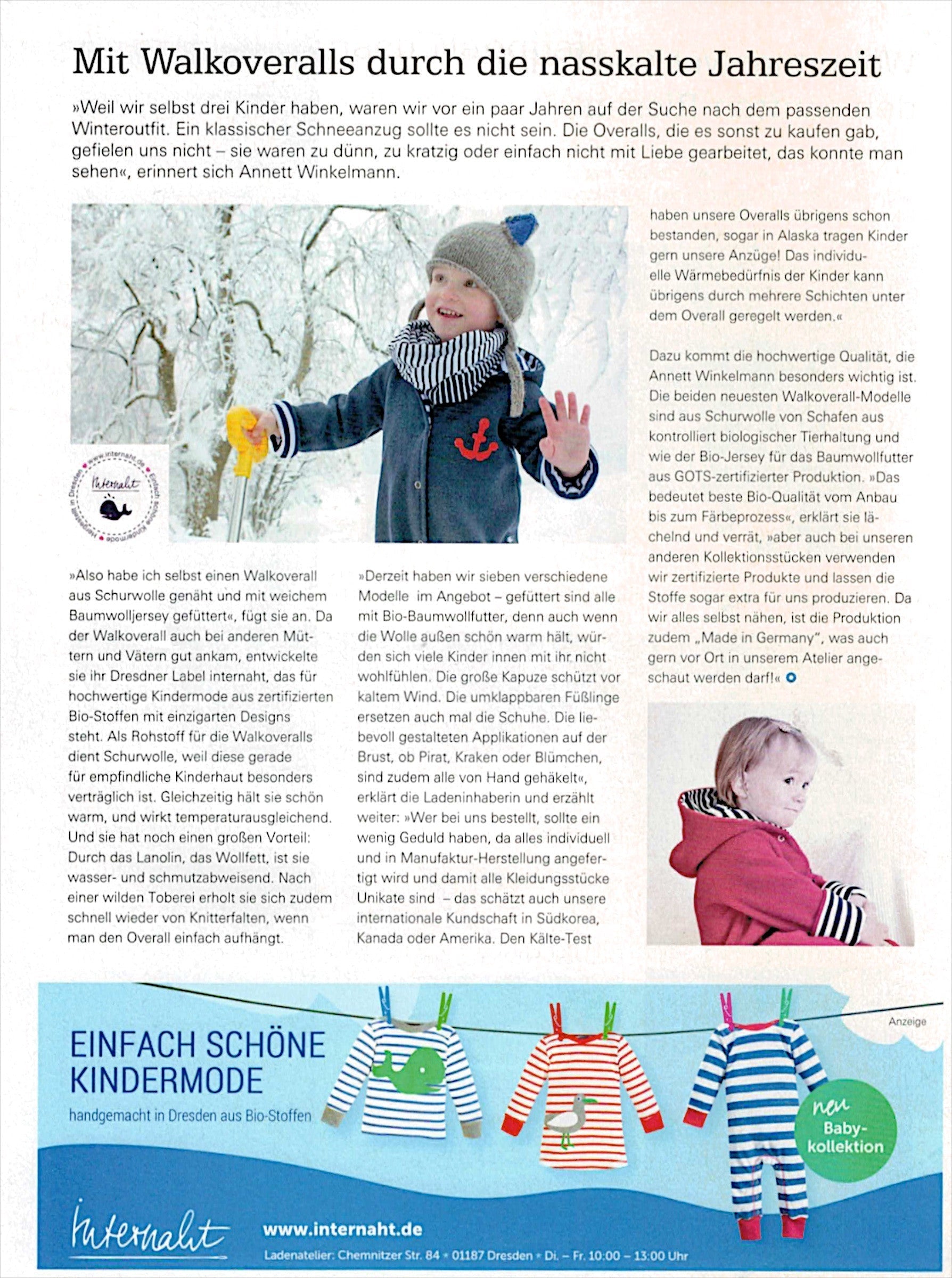 Mit Walkoveralls durch die nasskalte Jahreszeit!