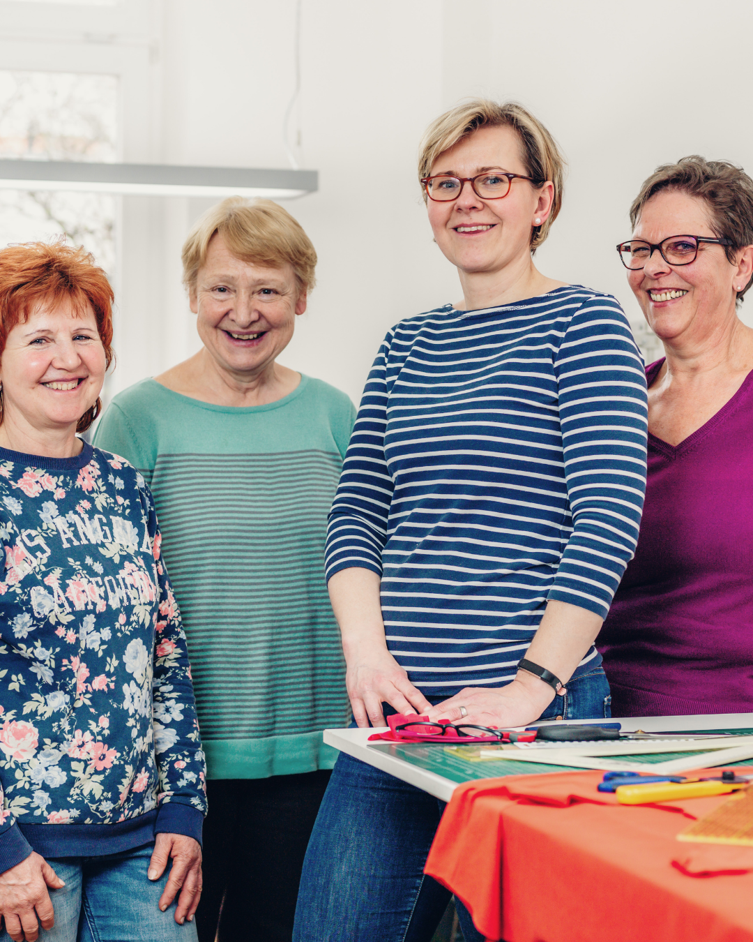 Fair produzierte Kleidung aus Deutschland - das Team von internaht in Dresden