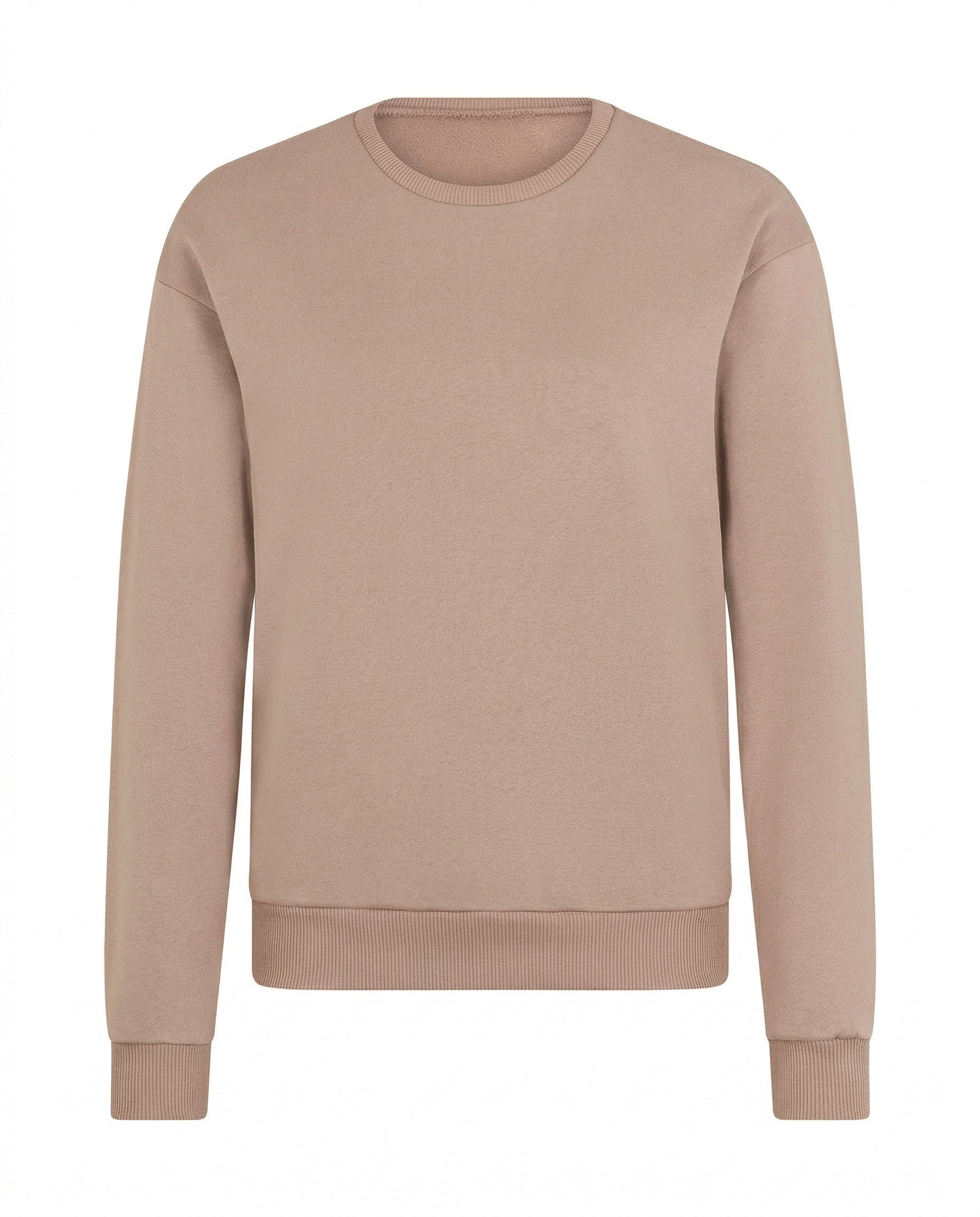 Sweatshirt Damen Bio Baumwolle in Beige lässiger Schnitt - fair genäht im Dresdner Atelier von internaht