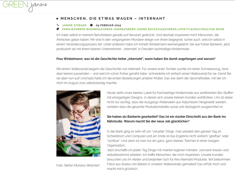 Janine Steeger - Menschen, die etwas wagen