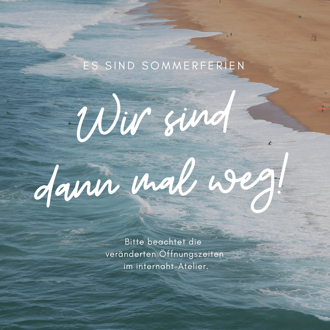 Sommer Öffnungszeiten im internaht-Atelier in Dresden