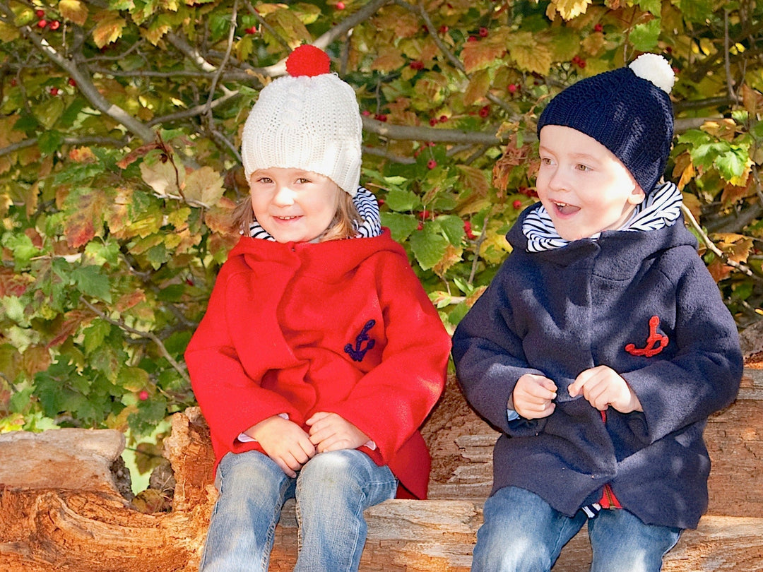 Walkjacke aus Schurwolle für Kinder von internaht in Dresden