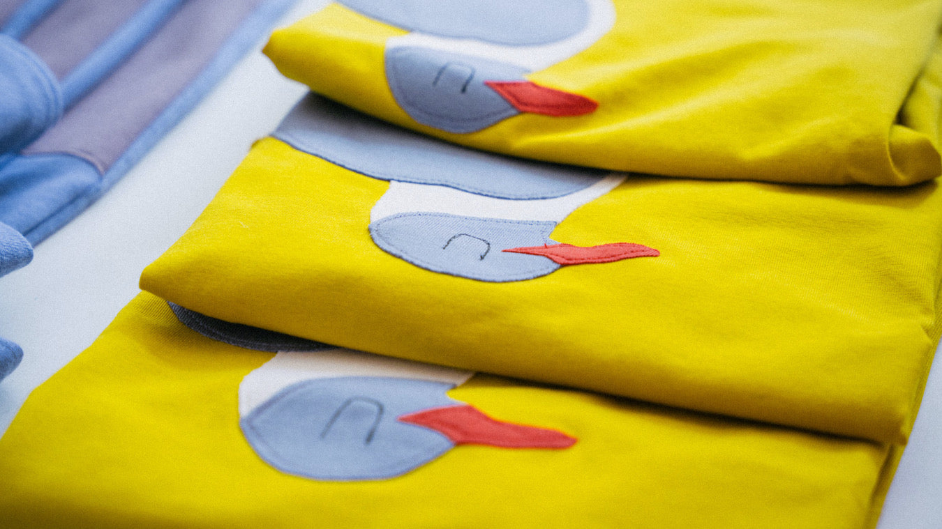 Biomode für Kinder - Senfgelbes T-Shirt aus Biobaumwolle für Kinder