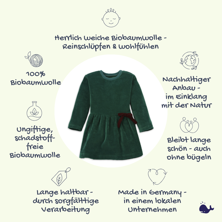 Das macht unser Samtkleid so besonders