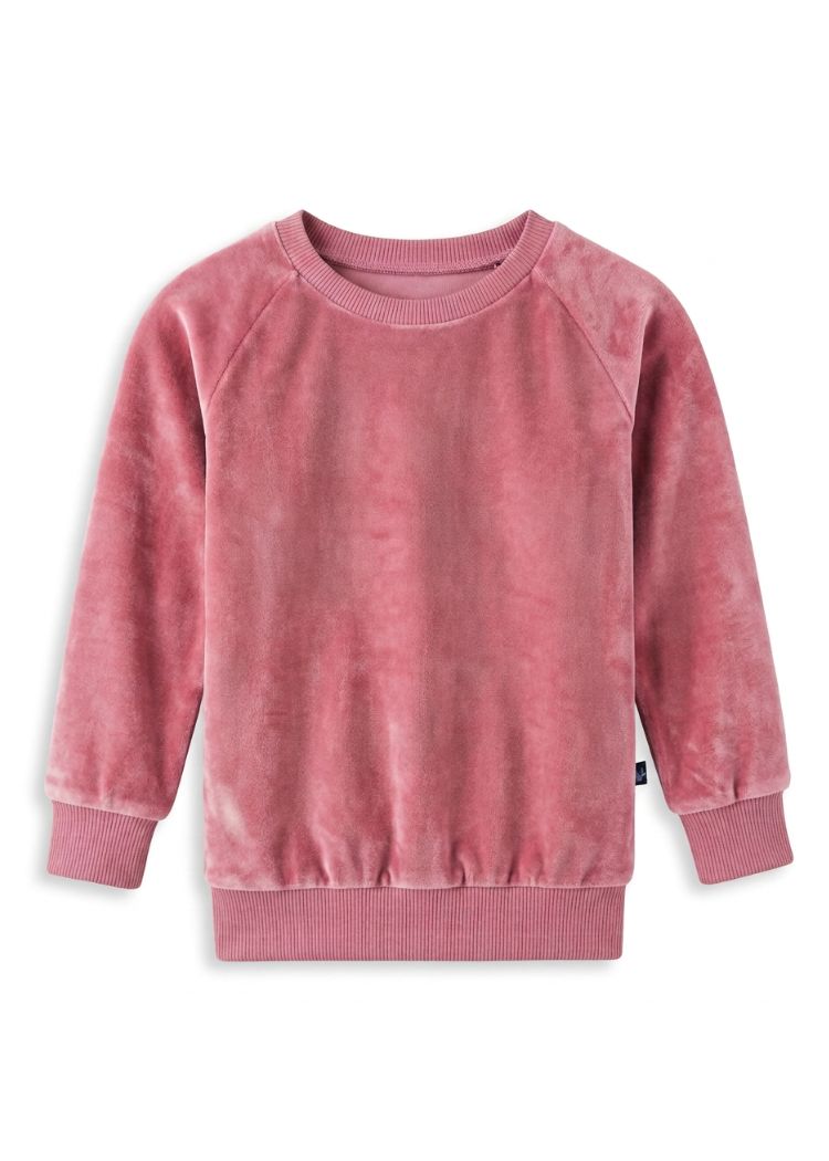 Nicki Pullover für Kinder in Rosé - schöne  weiche Qualität für empfindliche Kinderhaut
