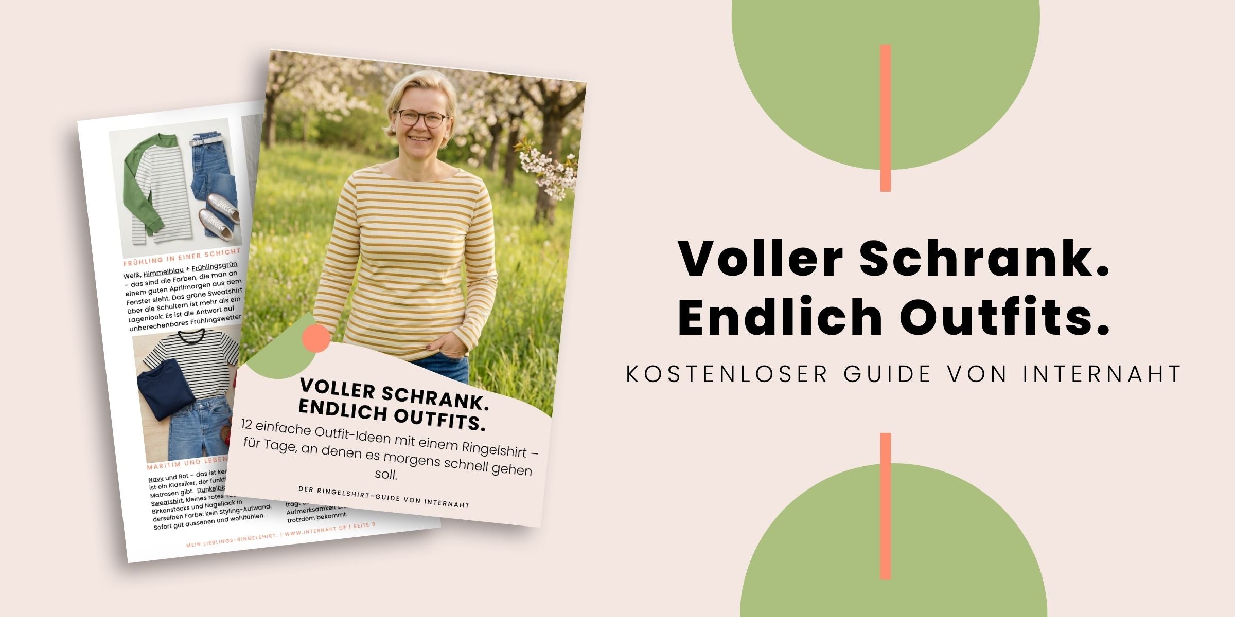 Voller Schrank. Endlich Outfits. Kostenloser Guide für Frauen, die weniger suchen und besser kombinieren möchten.
