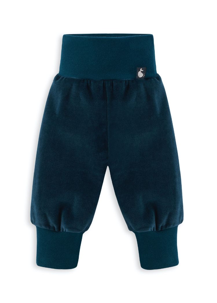 Baby Hose Nicki in Dunkelblau aus 100% Bio Baumwolle von internaht