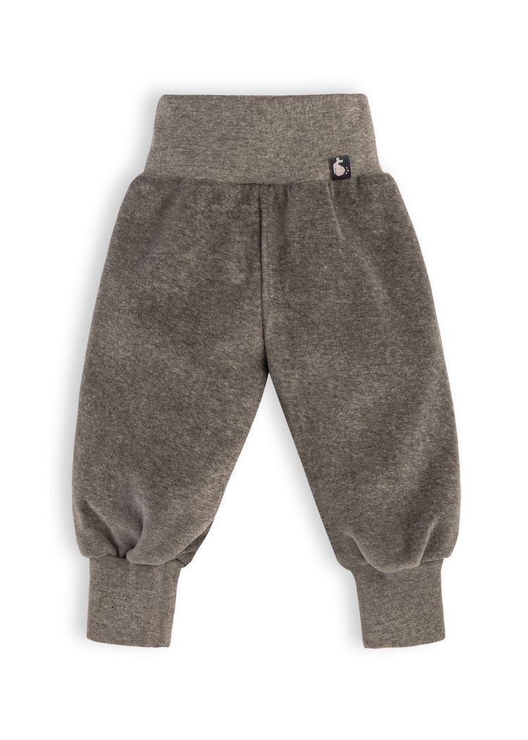 Baby Hose aus Nicki in Grau aus 100% Bio Baumwolle von internaht