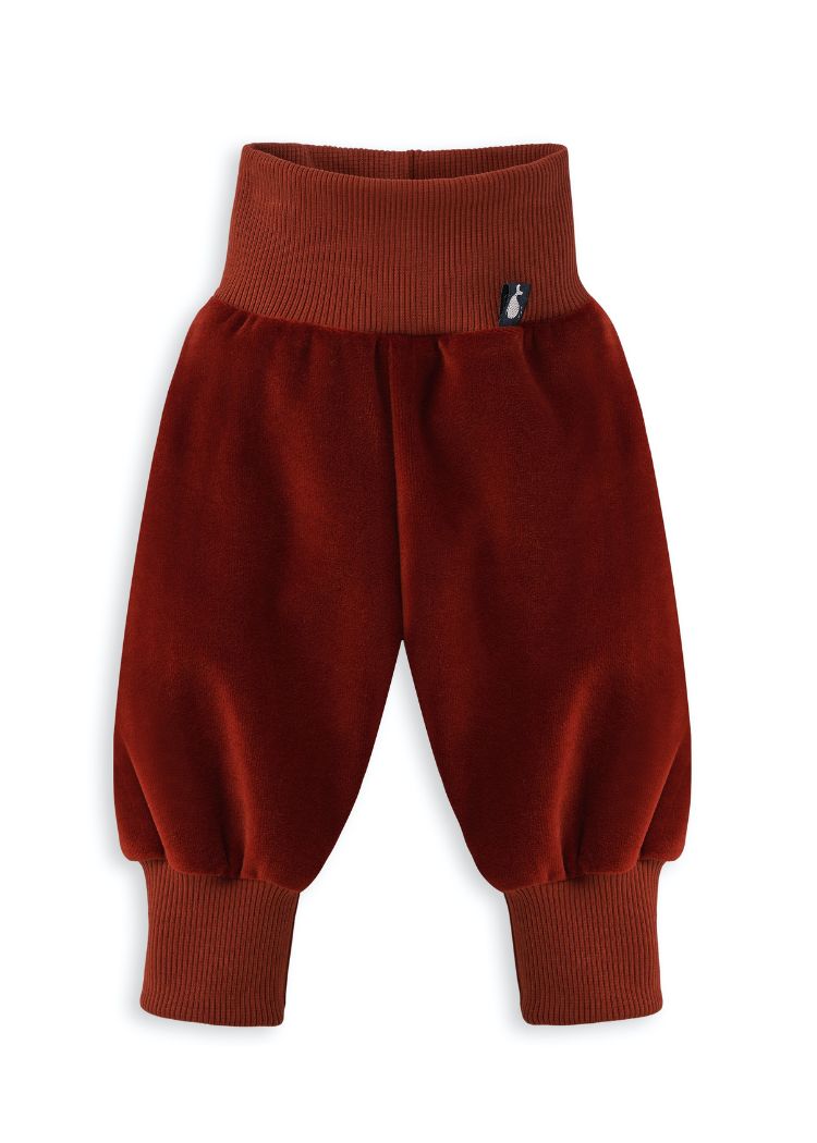 Baby Hose Nicki in Henna-Braun aus 100% Bio Baumwolle von internaht