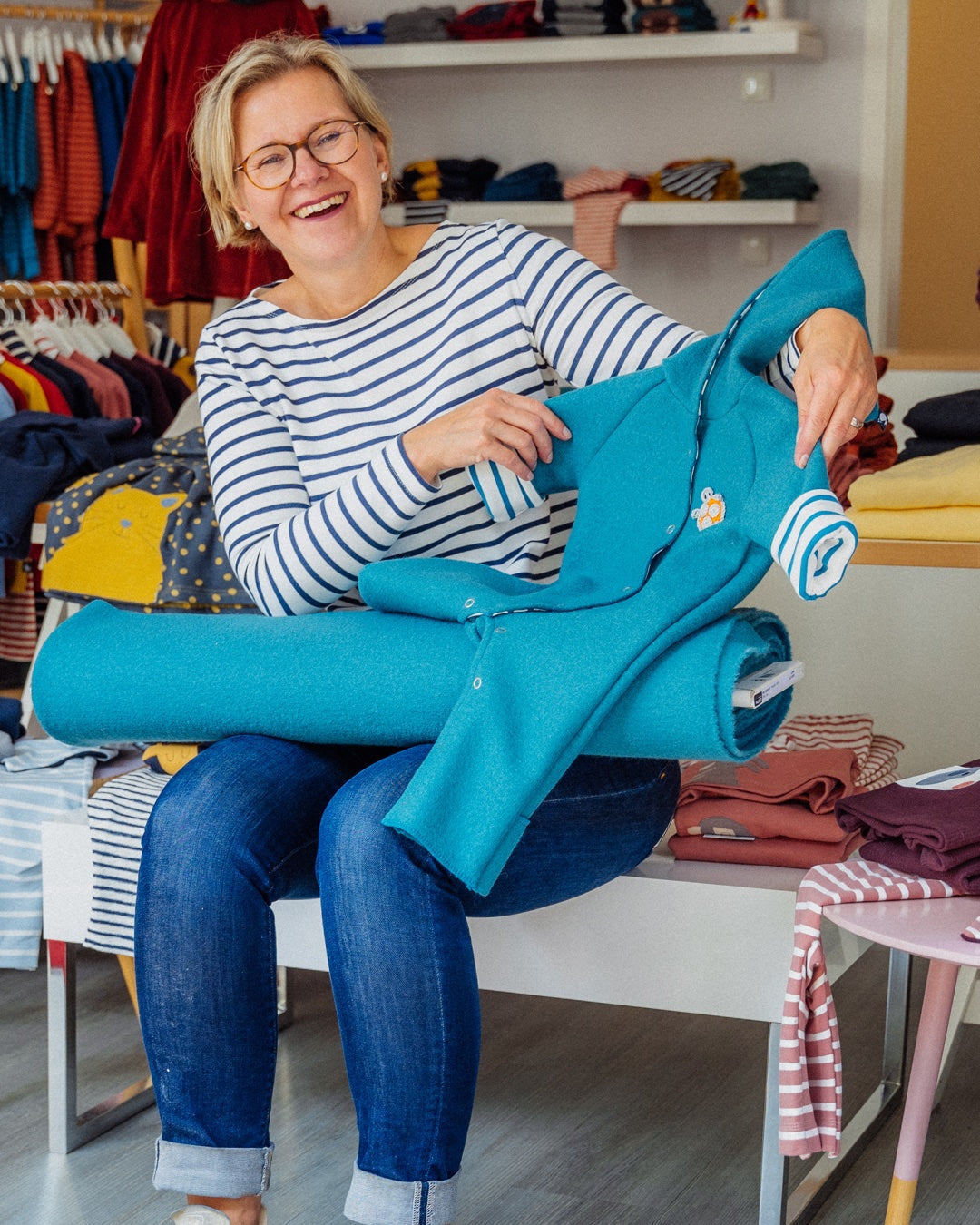 Bio Kinderkleidung von internaht - Lokale Produktion in Dresden – echte Handarbeit mit Herz