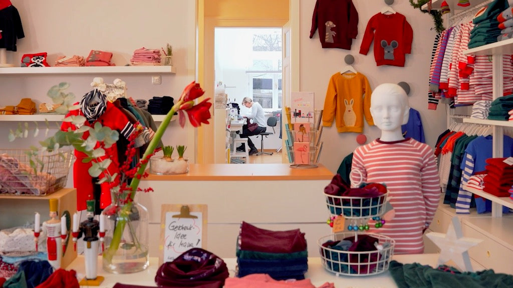Nachhaltige Mode für Kinder - lokal genäht von internaht in Dresden