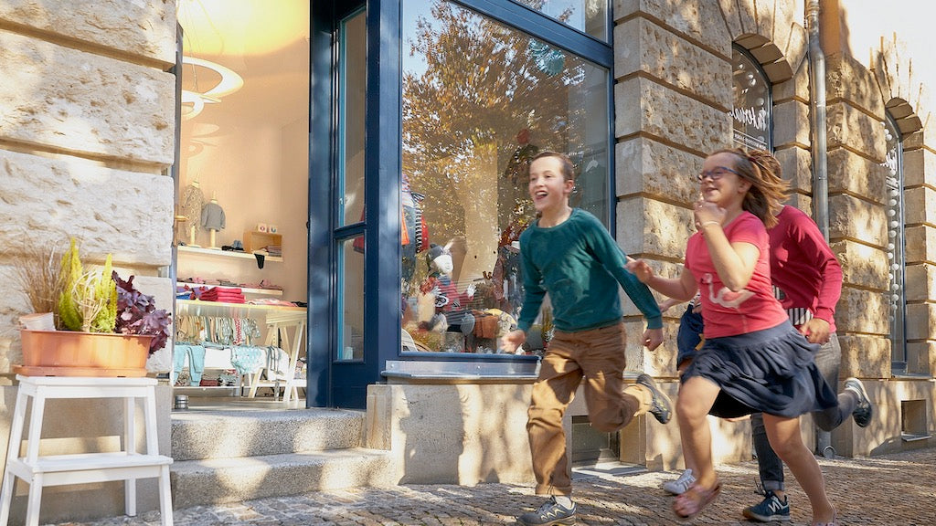 Bio Kleidung in Dresden kaufen - im internaht Atelier in Dresden-Plauen