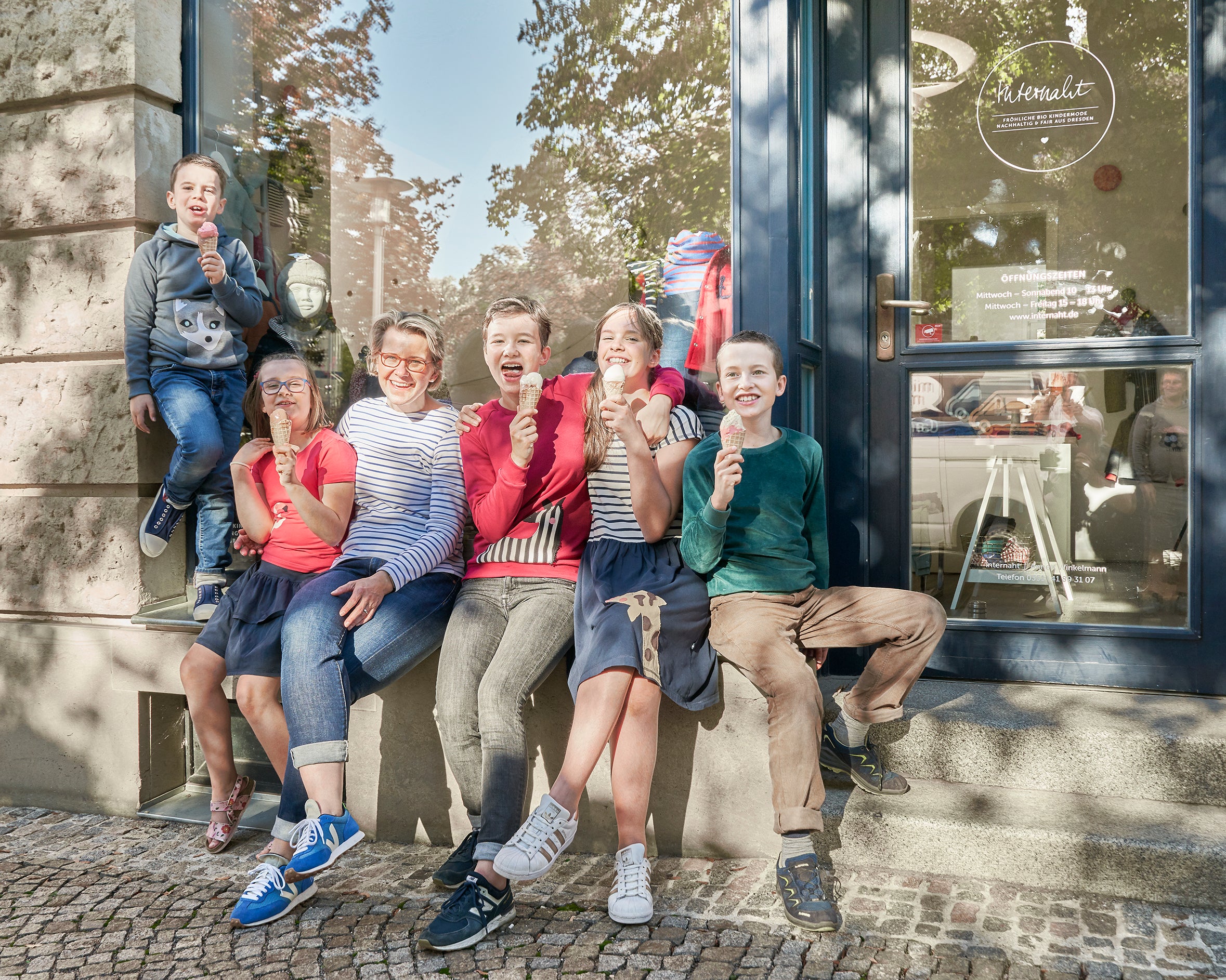 Bio Kleidung in Dresden kaufen - im internaht Atelier in Dresden-Plauen