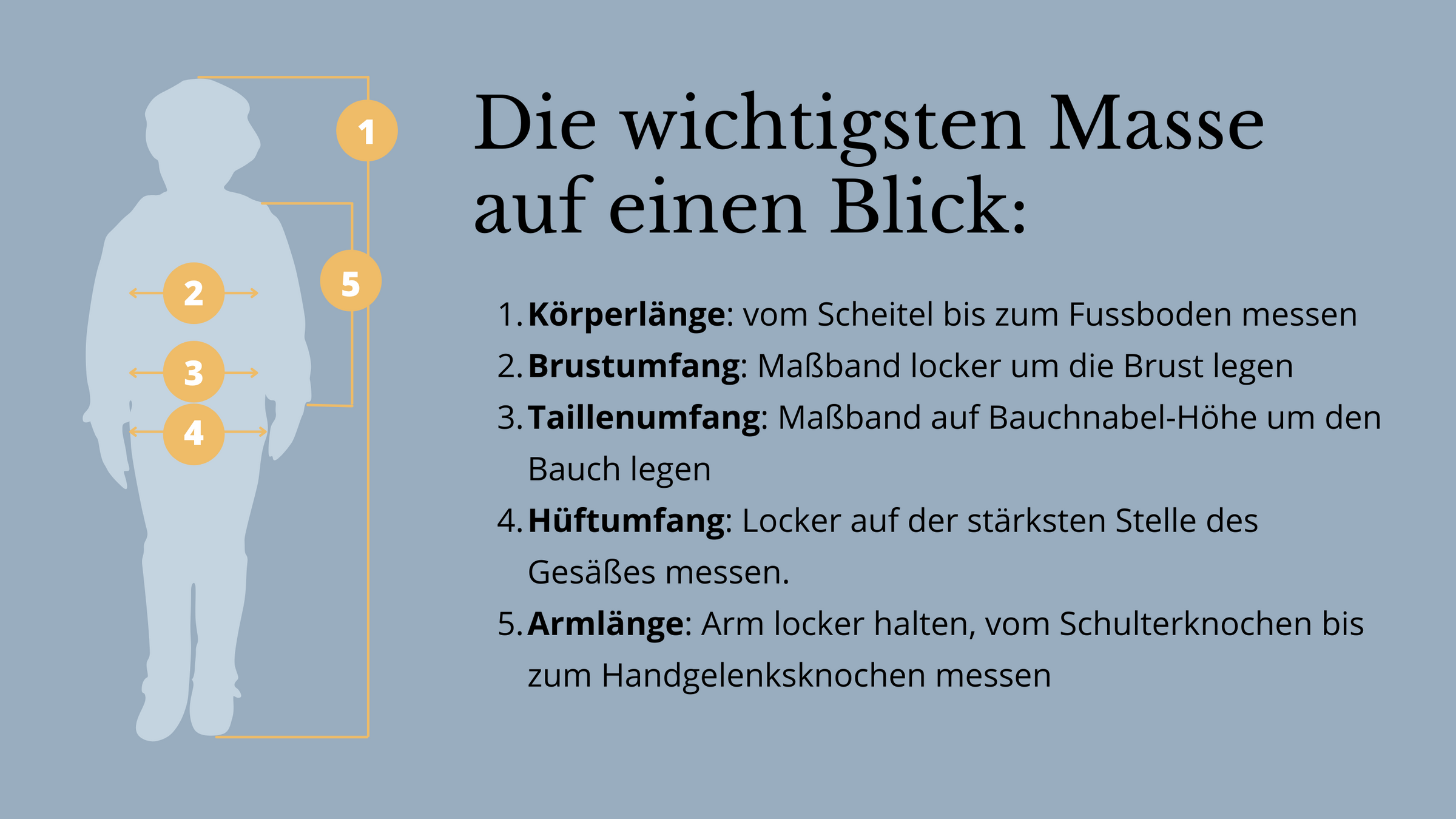 Bio Kindermode von internaht - Die wichtigsten Masse auf einen Blick