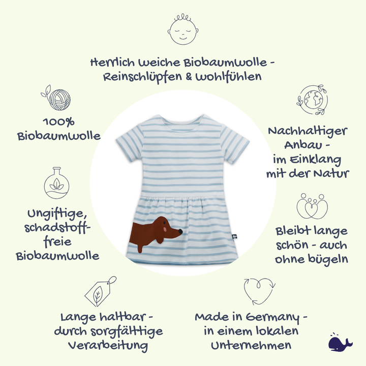 Das macht unser Sommerkleid mit Dackel so besonders