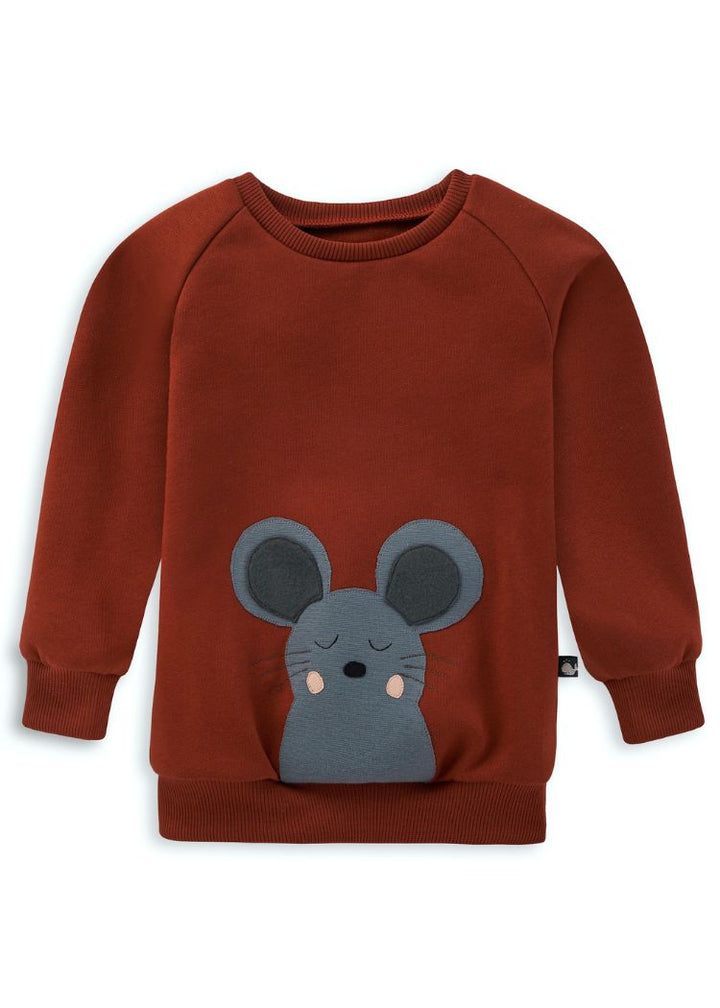 Mäuse-Sweater für Kinder Henna aus 100% Biobaumwolle von internaht