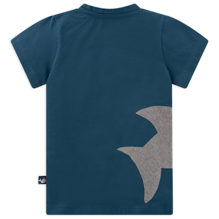 Kinder T Shirt für Jungen aus Bio Baumwolle mit Meerschweinchen von internaht aus Dresden (Rückseite)