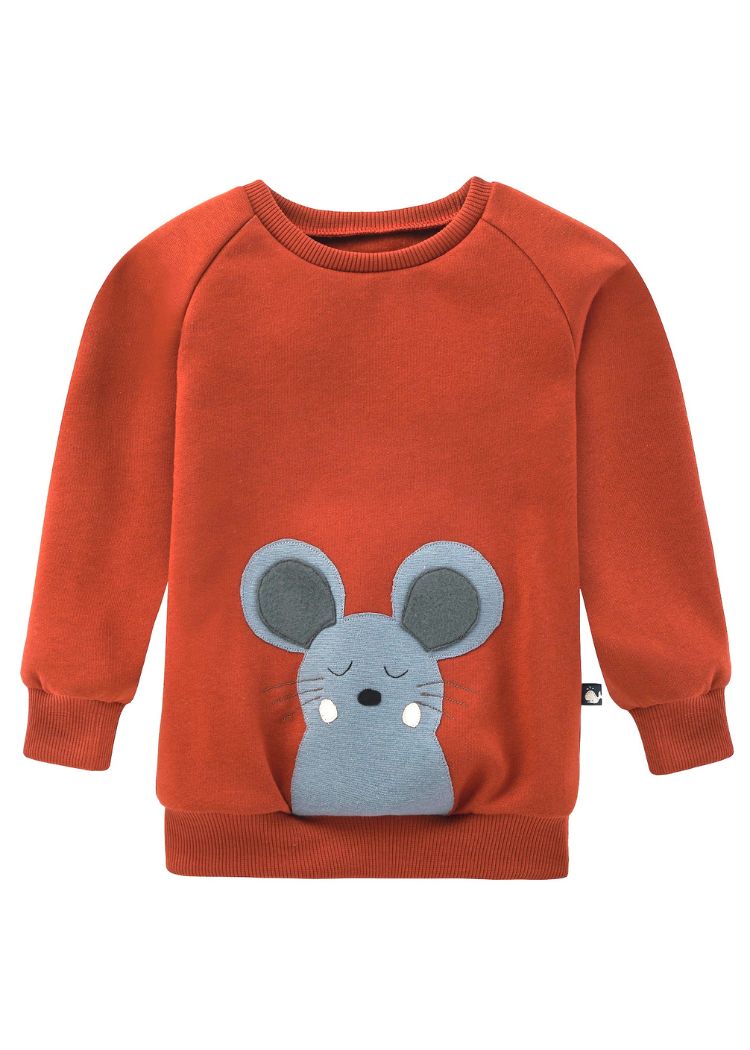 Mäuse-Sweater für Kinder Henna aus 100% Biobaumwolle von internaht