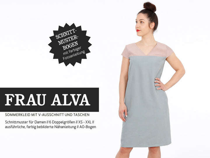 Schnittmuster Damen - Kleid FrauAlva von Schnittreif kaufen