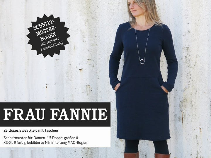 Schnittmuster Damen - Kleid FrauFannie von Schnittreif kaufen