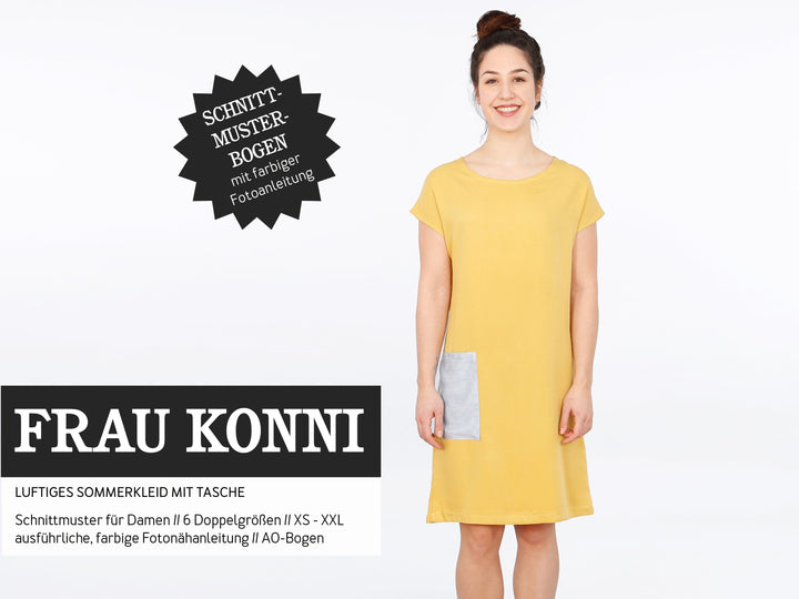 Schnittmuster Damen - Kleid FrauKonni von Schnittreif kaufen