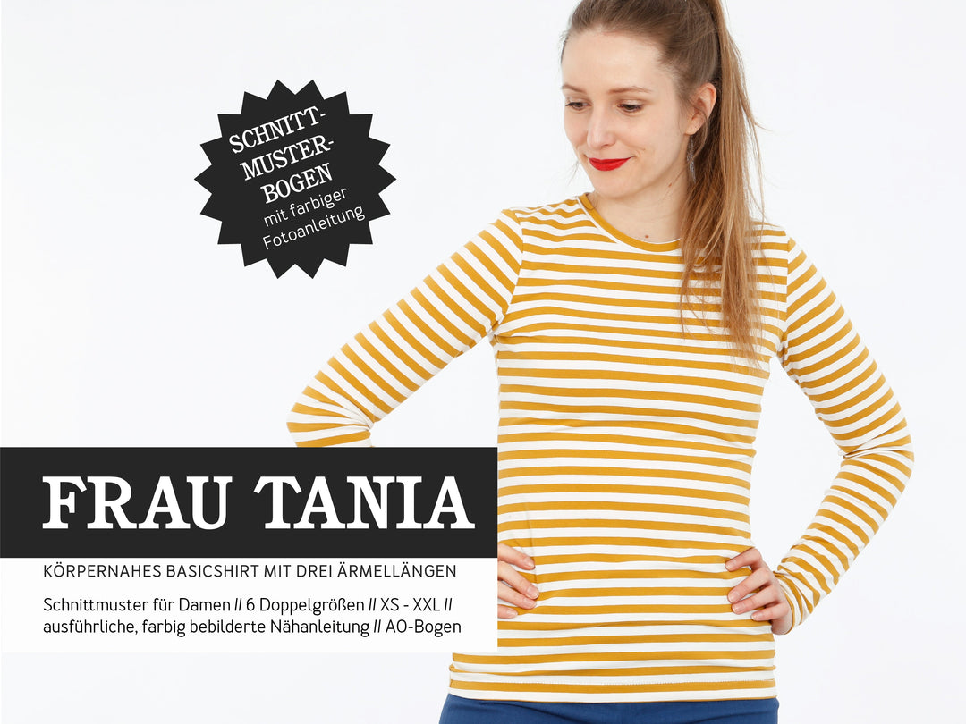 Schnittmuster Damen - Shirt Frau Tania von Schnittreif kaufen