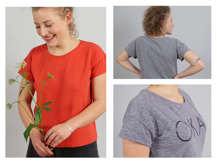 Papier Schnittmuster Damen - Shirt Frau Tina von Schnittreif kaufen