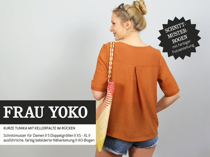 Schnittmuster Damen - Bluse FrauYoko von Schnittreif kaufen