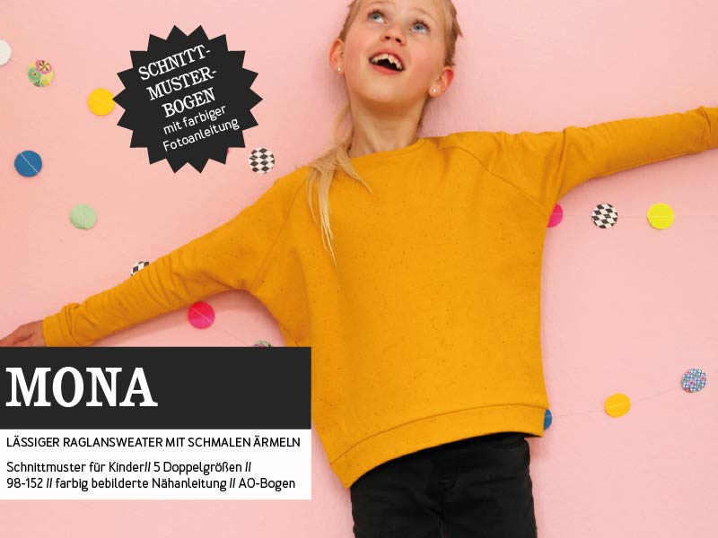 Schnittmuster Kinder - Sweater Mona von Schnittreif kaufen