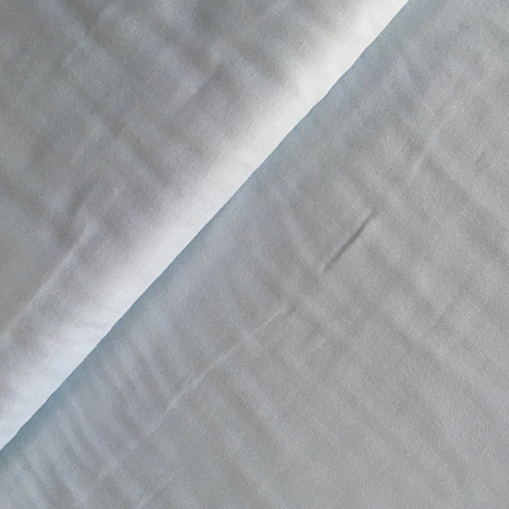 Musselin Meterware in Cloud Blue aus 100% Biobaumwolle kaufen