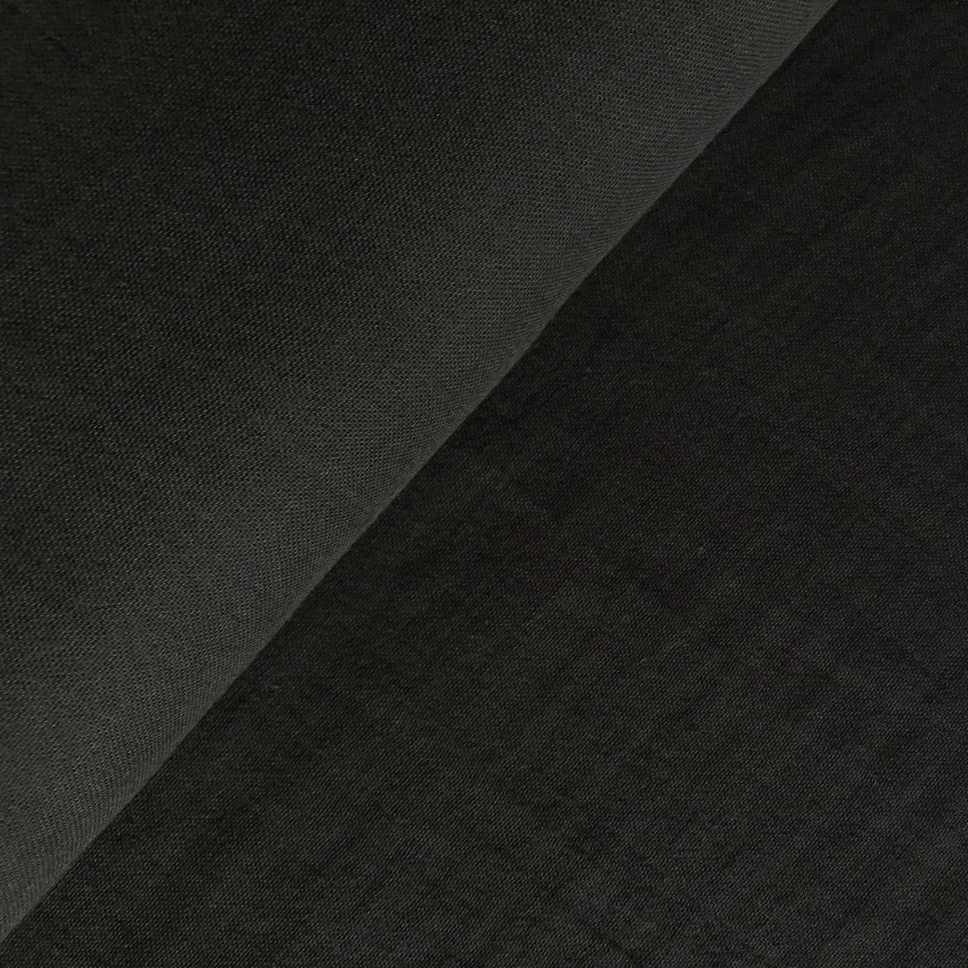 Musselin Meterware in Schwarz aus 100% Biobaumwolle kaufen