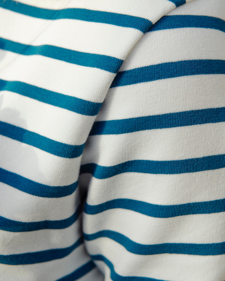 Langarmshirt Gestreift für Damen aus Biobaumwolle von internaht