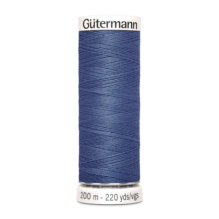 Nähgarn Gütermann - Blau - Fernblau - Allesnäher Polyester-Nähgarn auf 200m Spule online kaufen