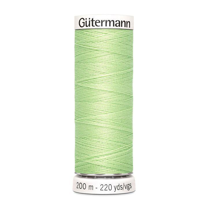 Nähgarn Gütermann - Grün - Mintgrün - Allesnäher Polyester-Nähgarn auf 200m Spule online kaufen