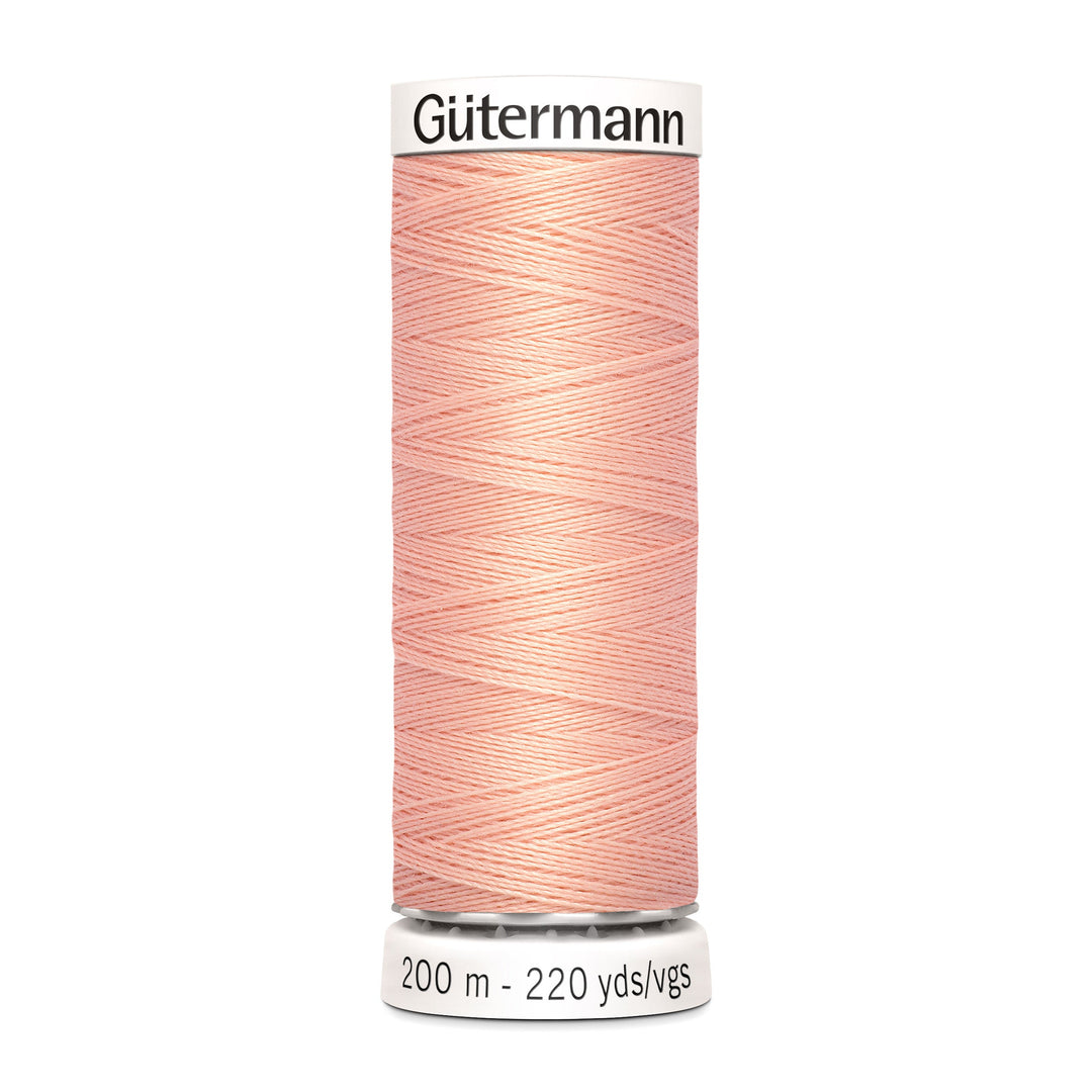 Nähgarn Gütermann - Rosa - Pfirsich - Allesnäher Polyester-Nähgarn auf 200m Spule online kaufen