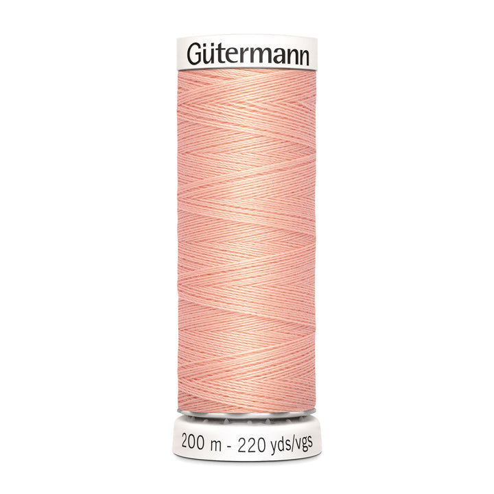 Nähgarn Gütermann - Rosa - Pfirsich - Allesnäher Polyester-Nähgarn auf 200m Spule online kaufen