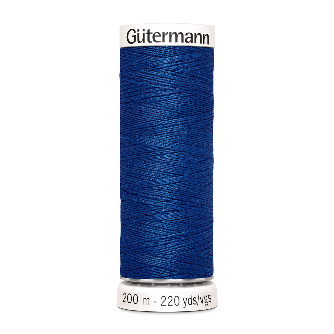 Nähgarn Gütermann - Blau - Tintenblau - Allesnäher Polyester-Nähgarn auf 200m Spule online kaufen