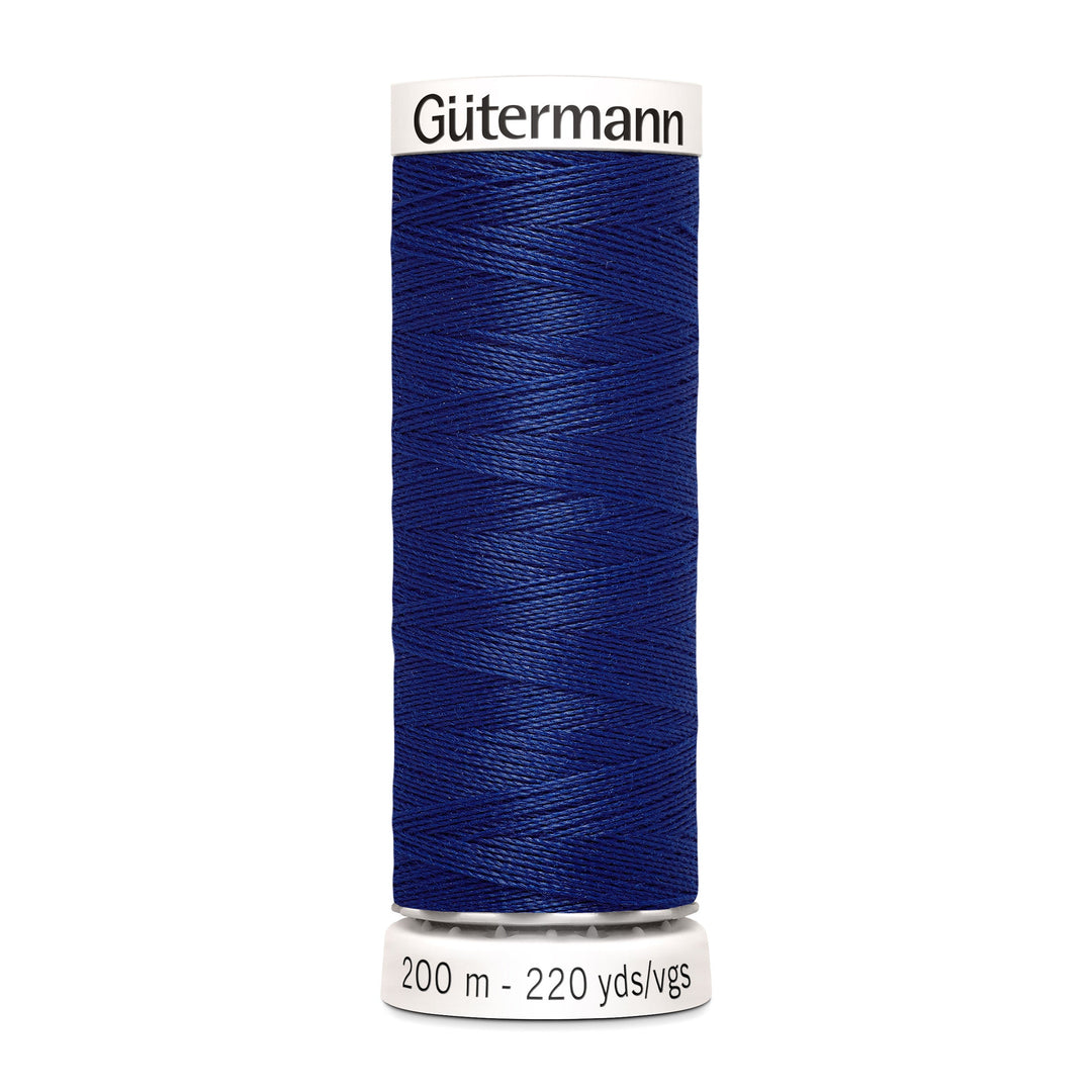 Nähgarn Gütermann - Blau - Admiralblau - Allesnäher Polyester-Nähgarn auf 200m Spule online kaufen