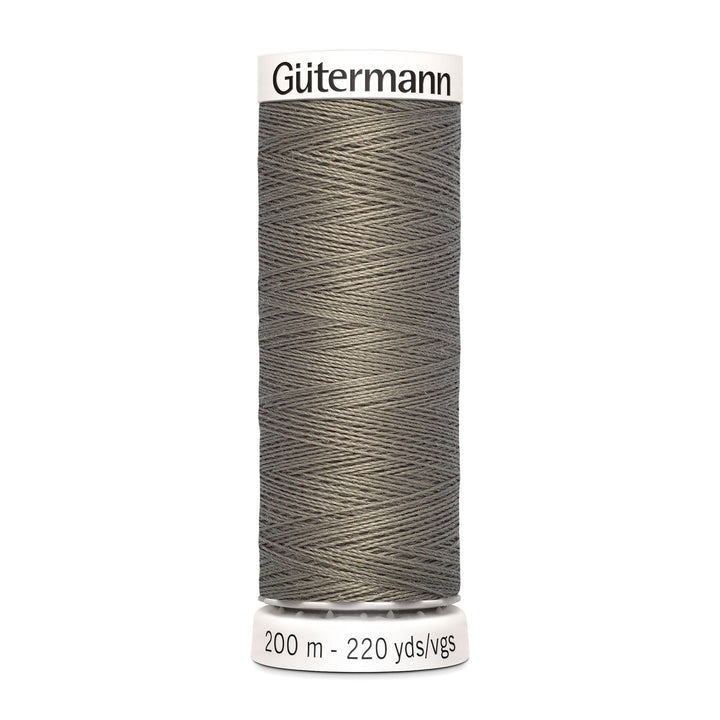 Nähgarn Gütermann - Grau - Braun - Allesnäher Polyester-Nähgarn auf 200m Spule online kaufen