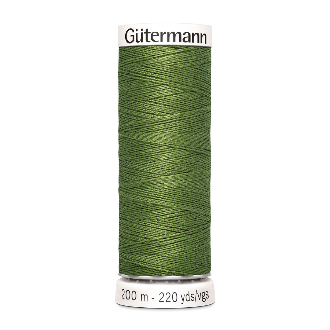 Nähgarn Gütermann - Grün - Essiggurke - Allesnäher Polyester-Nähgarn auf 200m Spule online kaufen 