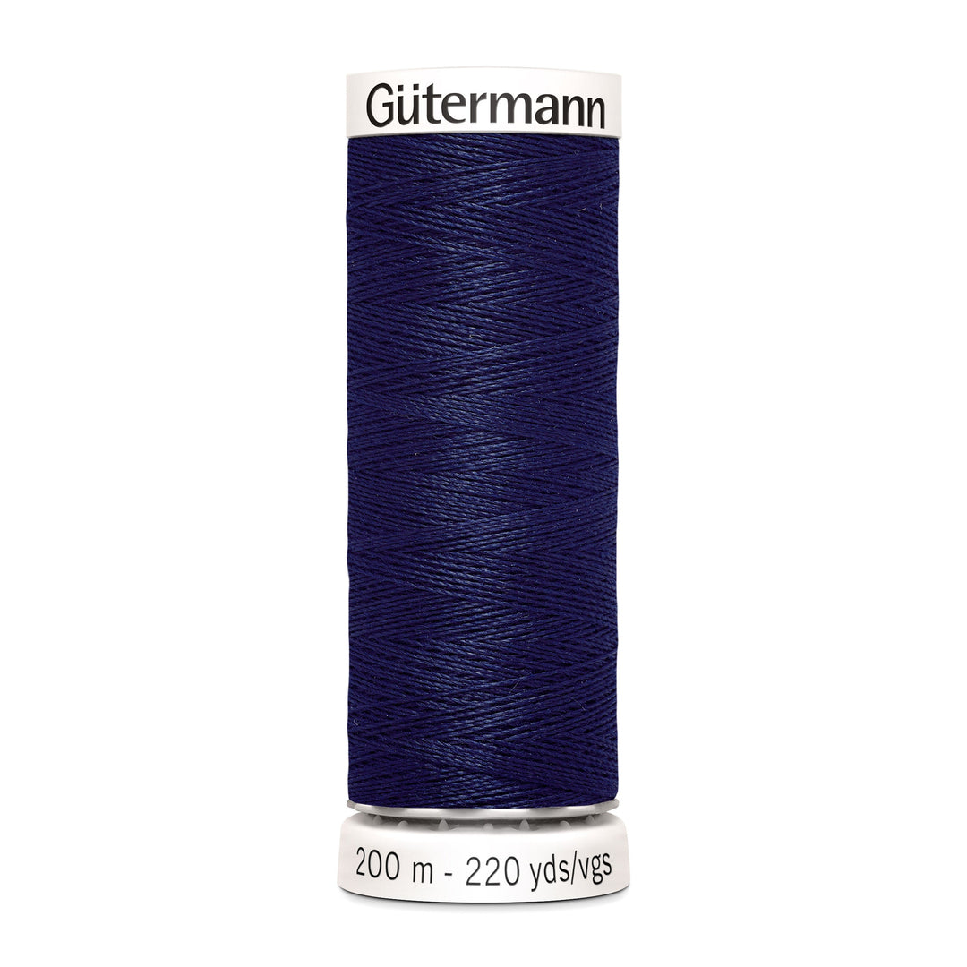 Nähgarn Gütermann - Blau - Marine - Allesnäher Polyester-Nähgarn auf 200m Spule online kaufen