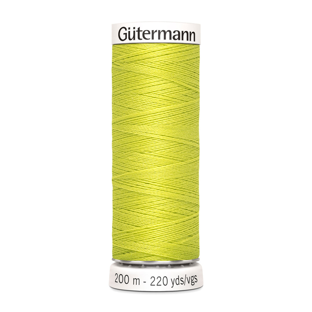 Nähgarn Gütermann - Grün - Limette - Allesnäher Polyester-Nähgarn auf 200m Spule online kaufen Edit alt text