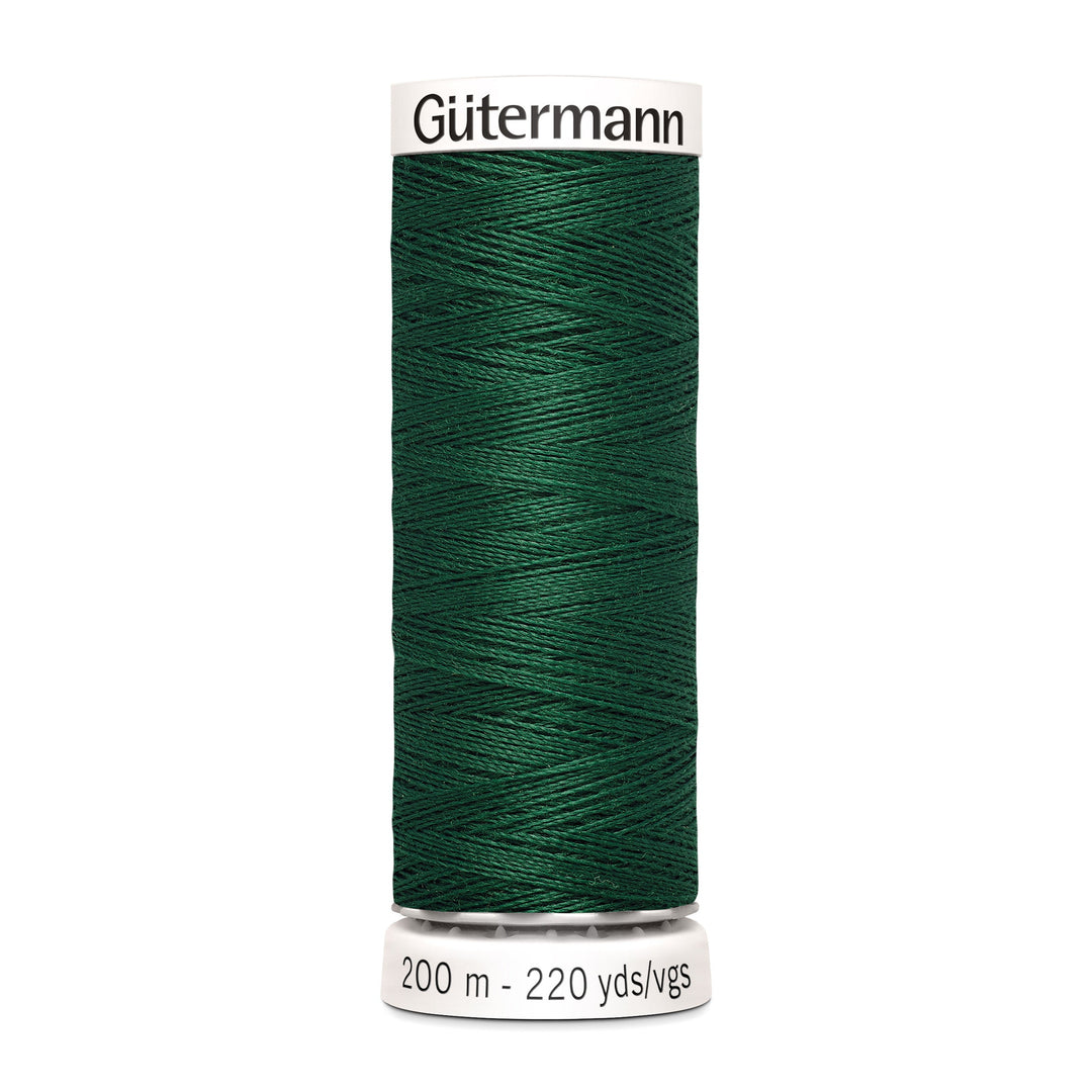 Nähgarn Gütermann - Grün - Tanne Hell - Allesnäher Polyester-Nähgarn auf 200m Spule online kaufen