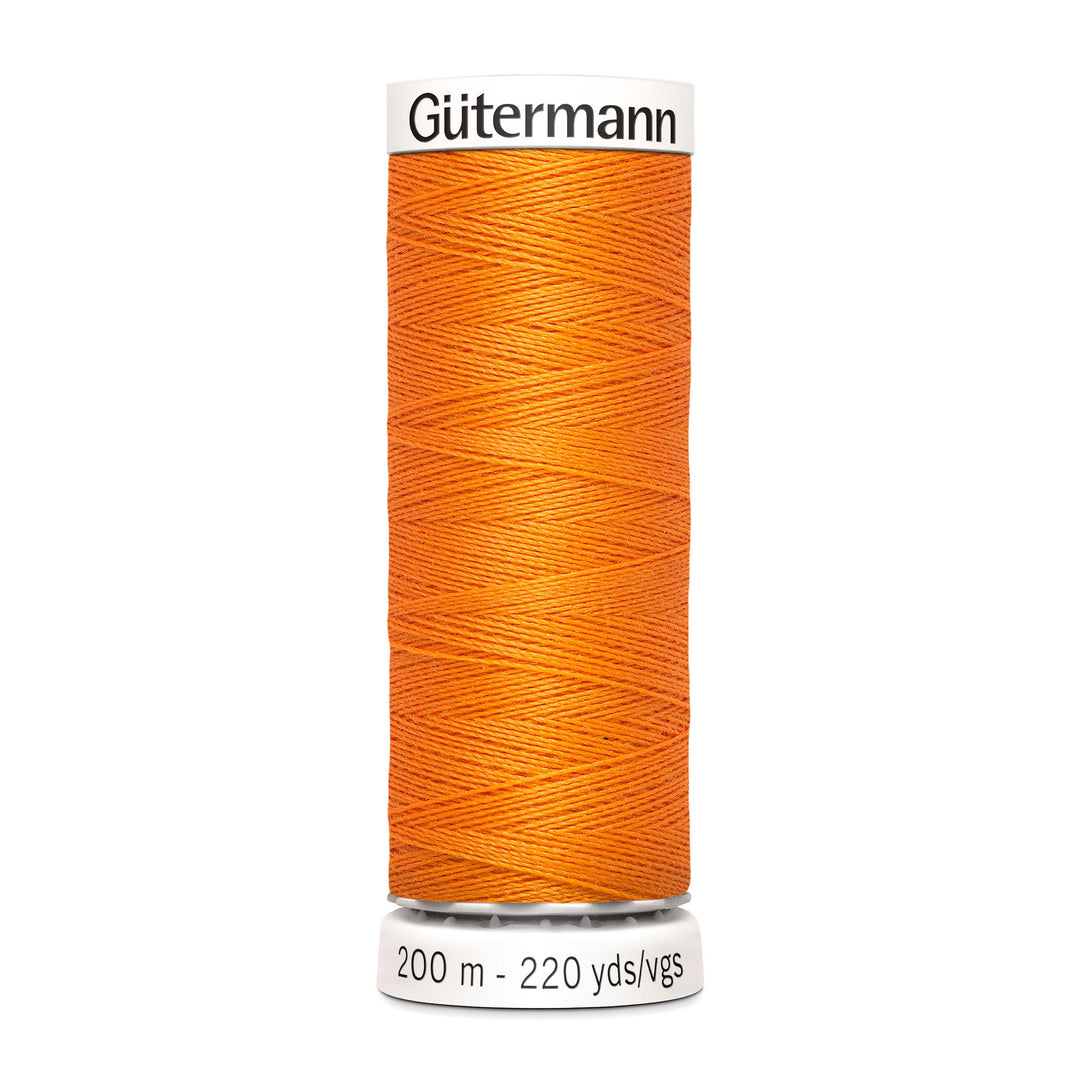 Nähgarn Gütermann - Safran - Allesnäher Polyester-Nähgarn auf 200m Spule online kaufen