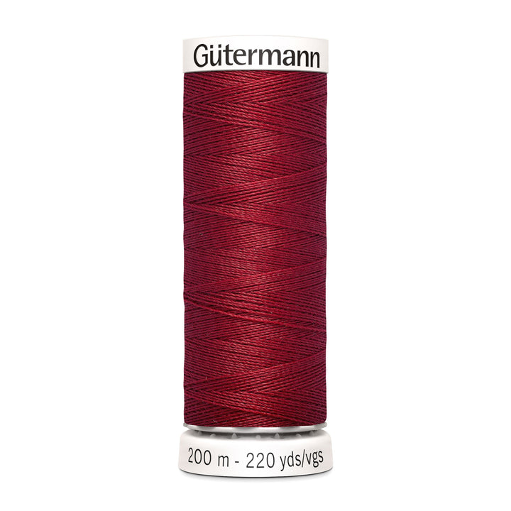 Nähgarn Gütermann - Rot - Rubin - Allesnäher Polyester-Nähgarn auf 200m Spule online kaufen
