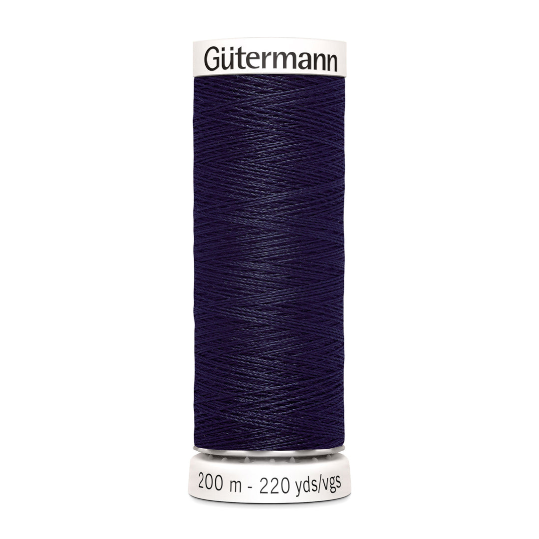 Nähgarn Gütermann - Blau - Dunkelblau - Allesnäher Polyester-Nähgarn auf 200m Spule online kaufen