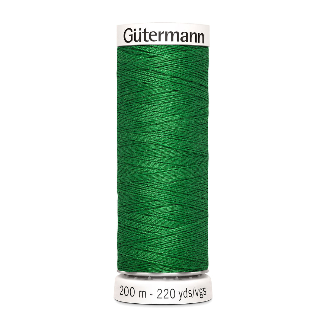 Nähgarn Gütermann - Grün - Grasgrün - Allesnäher Polyester-Nähgarn auf 200m Spule online kaufen