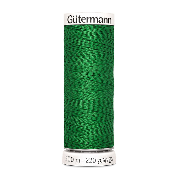 Nähgarn Gütermann - Grün - Grasgrün - Allesnäher Polyester-Nähgarn auf 200m Spule online kaufen