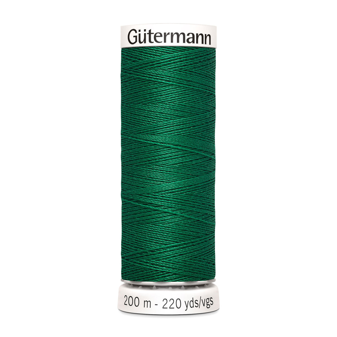 Nähgarn Gütermann - Grün - Seegrün - Allesnäher Polyester-Nähgarn auf 200m Spule online kaufen