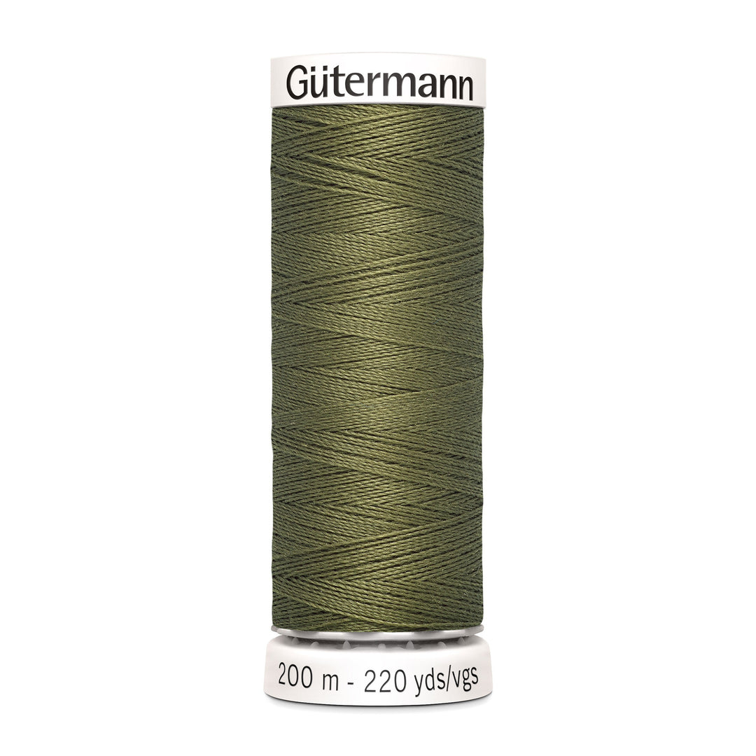 Nähgarn Gütermann - Grün - Moosgrün - Allesnäher Polyester-Nähgarn auf 200m Spule online kaufen